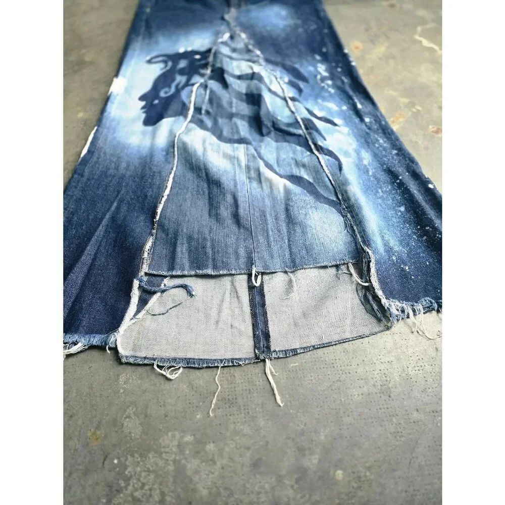 Custom Denim Skirt - Picture 4 of 8